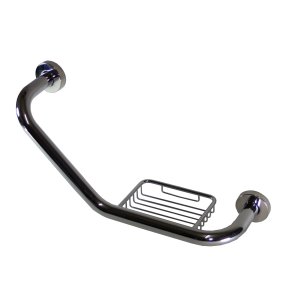 Barra De Seguridad Con Jabonera Tipo Malla