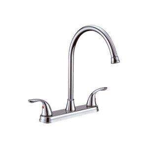 mezclador lavaplatos cuello cisne