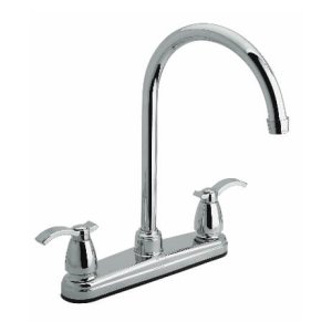 mezclador lavaplatos cuello cisne